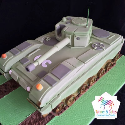 3D Tank Cake (enhanced)