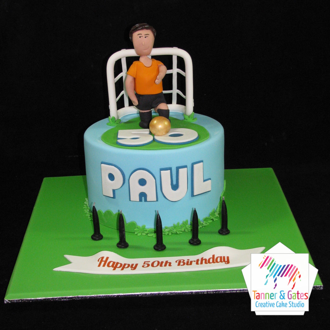 Goal Keeper Birthday Cake
