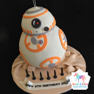 BB8 - 3D Cake