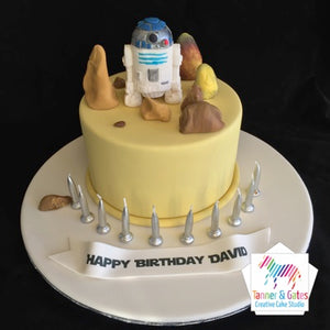 Star Wars - R2D2 Cake