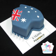 Pink Australia Day / Flag Cake