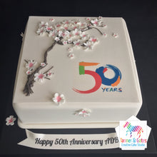 Corporate Cake with 3D Elements