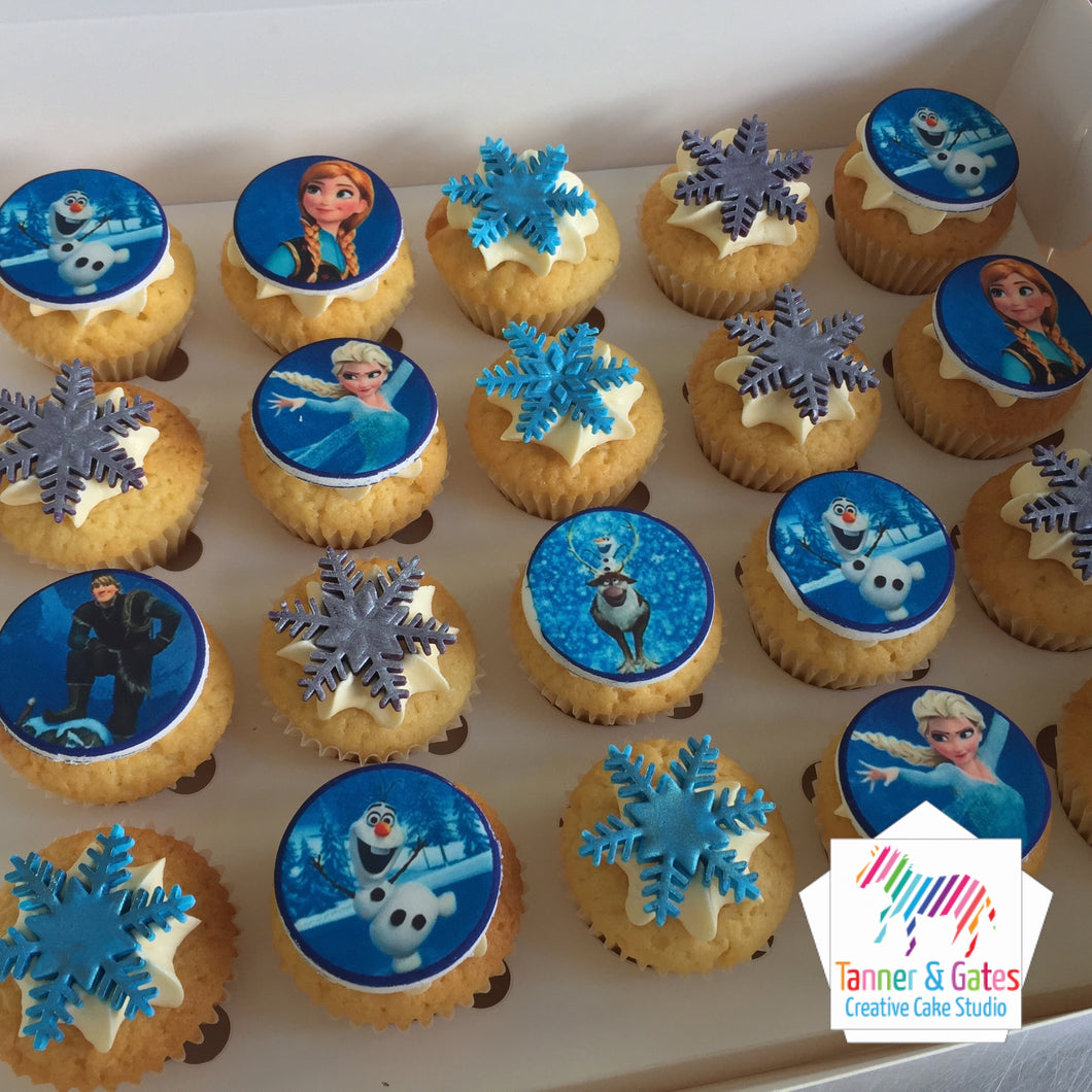 Disney Frozen Cupcakes - Mini