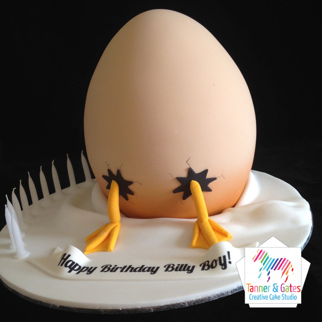 3D Egg Cake