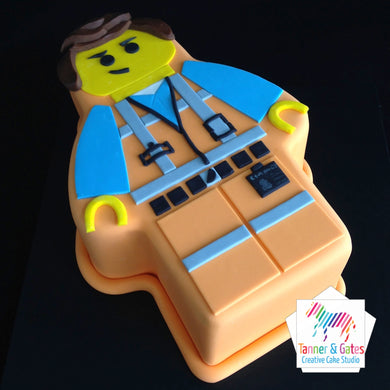 Lego Movie Emmet Cake