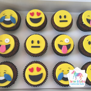Emoji Cupcakes (mixed)