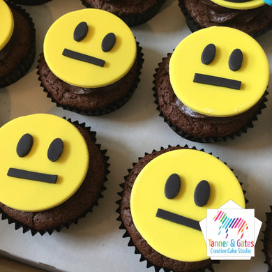 Emoji Cupcakes - Bored