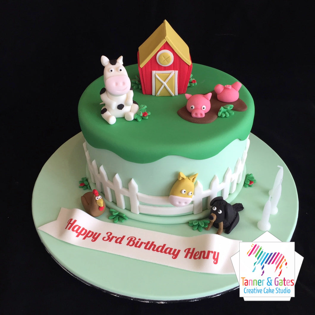 Farm Yard Cake