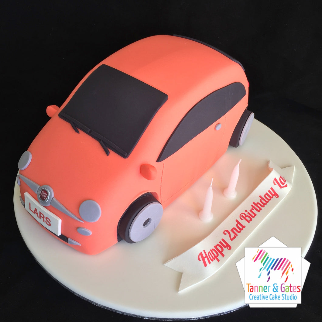3D Hatchback Car Cake