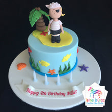 Pirate Birthday Cake (Girl)