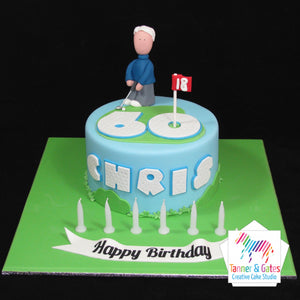 Golf Lover Birthday Cake
