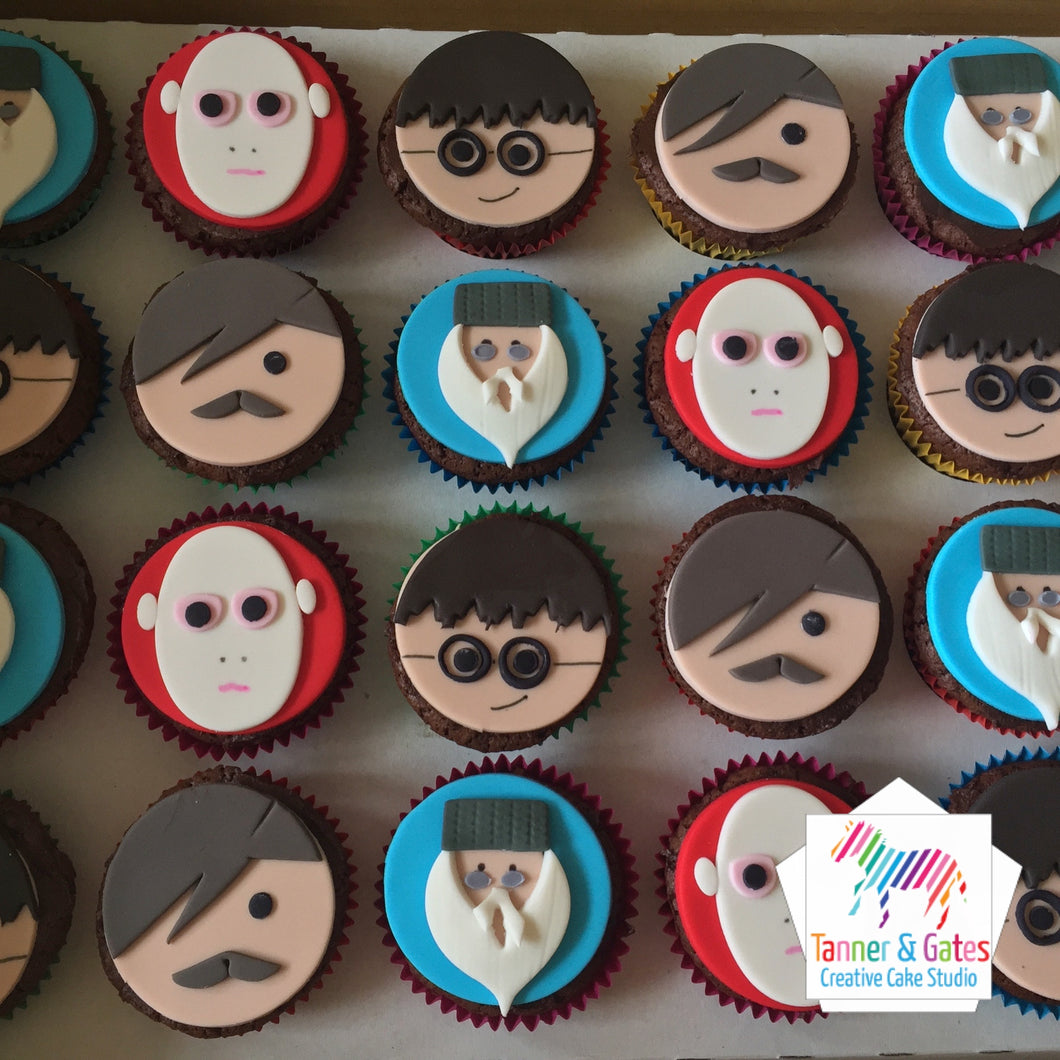 Harry Potter Cupcakes (mixed)