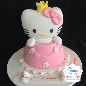 Hello Kitty 3D Birthday Cake
