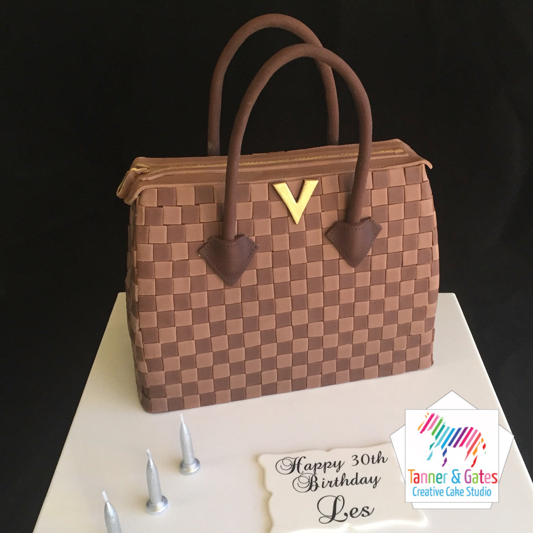 LV Bag Designer Bags Cake, A Customize Designer Bags Cake