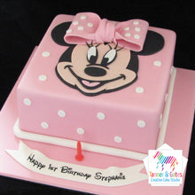 Minnie Mouse 2D Cake - Square