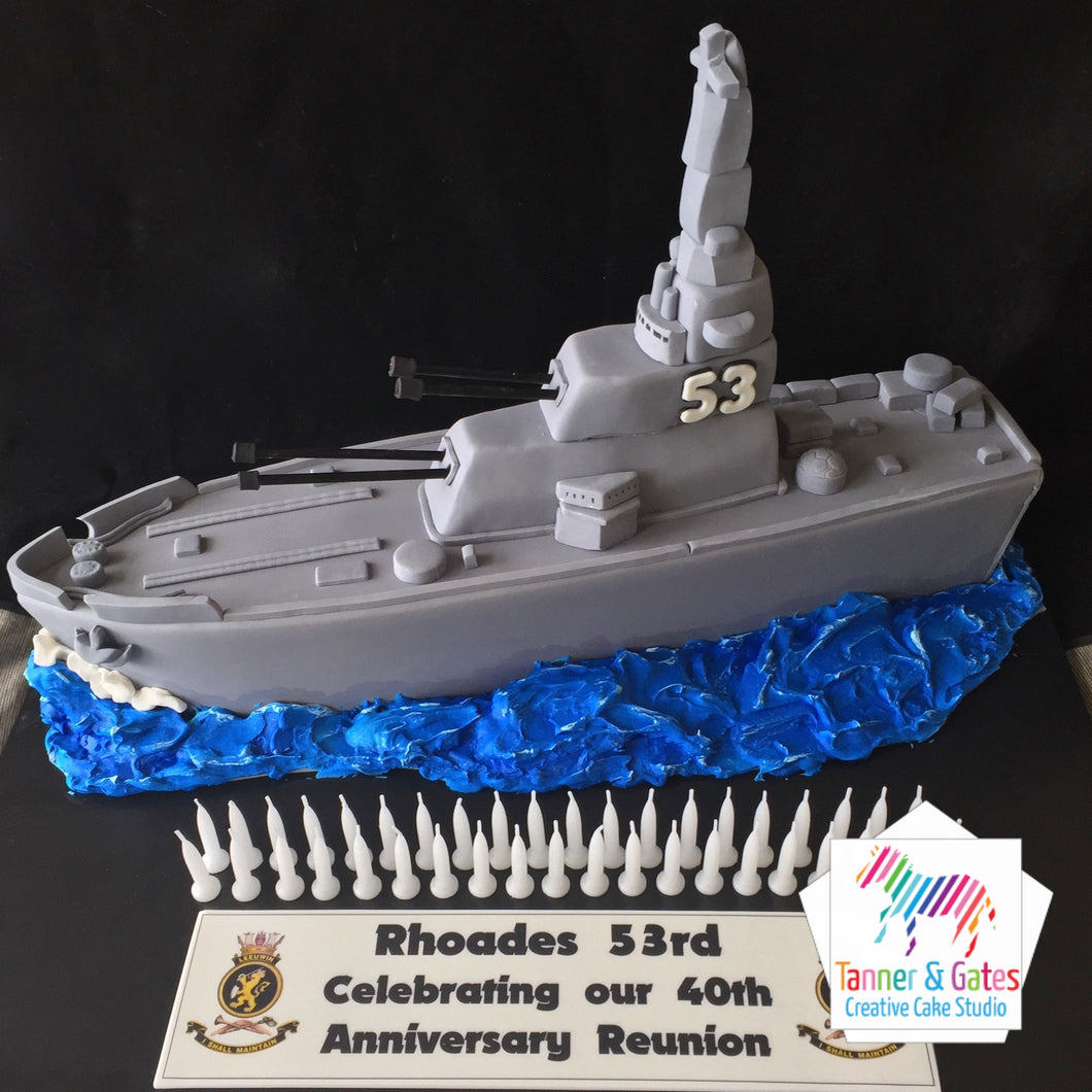 3D Naval Cake
