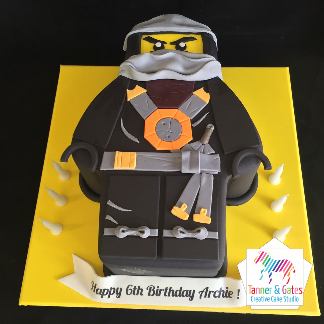 Ninja Cake - Black