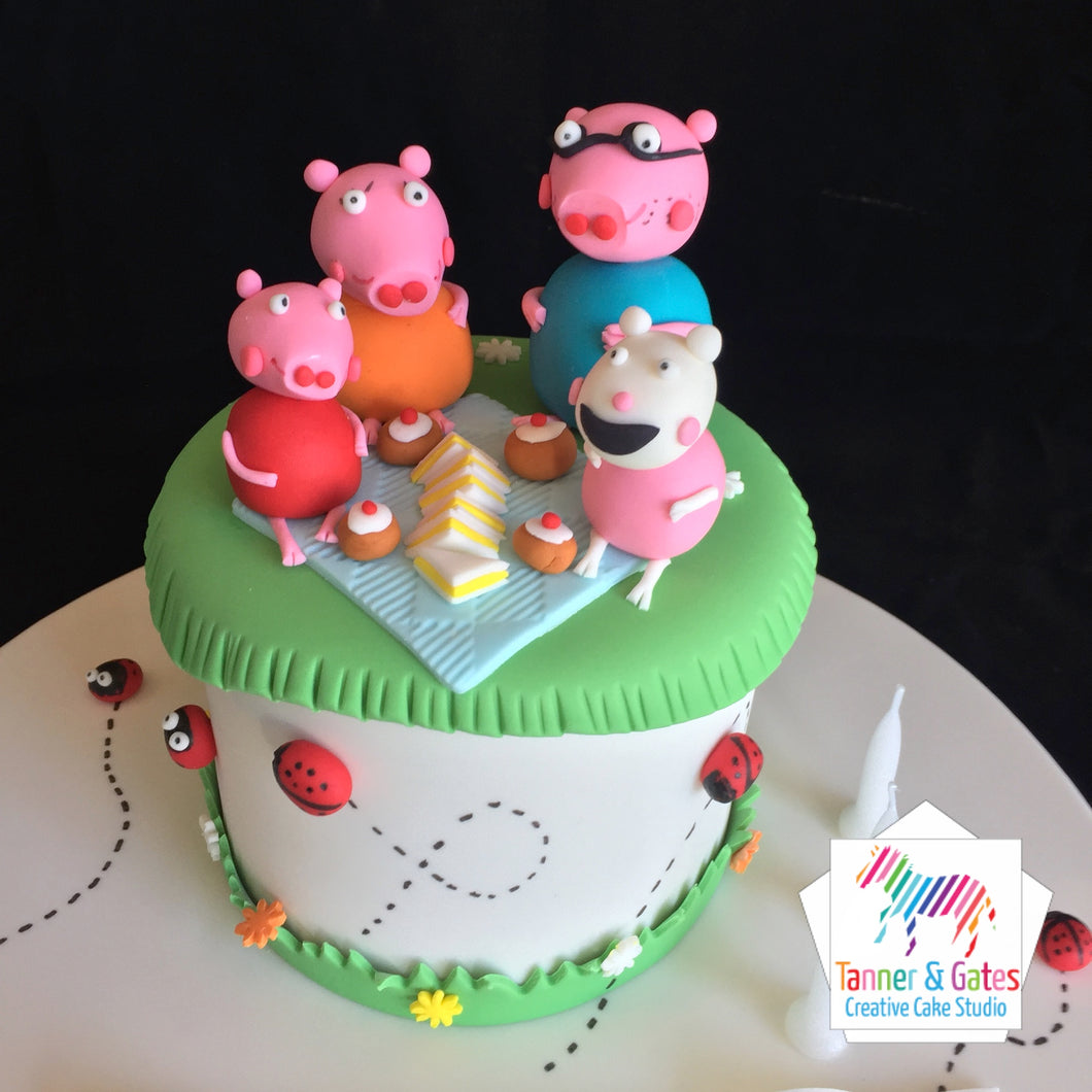 Peppa Pig Picnic Cake - Sydney
