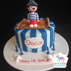 Pirate Birthday Cake (Boy)