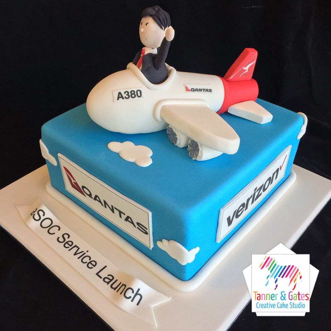 A380 Birthday Cake - Corporate