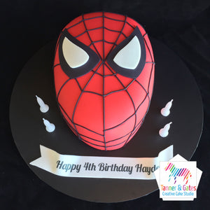 Spiderman Cake (3D Head)