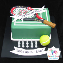 Australian Open Tennis Cake