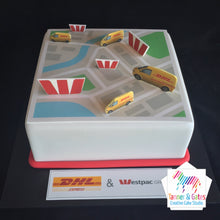Corporate Cake with 3D Elements