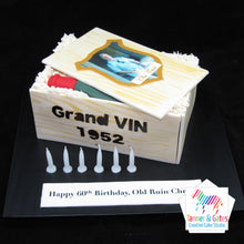 Wine Crate Cake